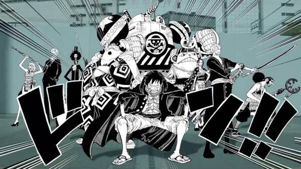 One Piece 新宿駅前で麦わらの一味 百獣海賊団の戦争勃発 初ドローン撮影の特別動画公開 21年6月4日 エキサイトニュース