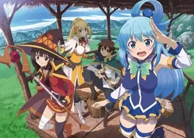 映画 この素晴らしい世界に祝福を 紅伝説 サントラ このすばコンサート実況録音盤のジャケット写真 コンサート映像一部公開 19年8月24日 エキサイトニュース