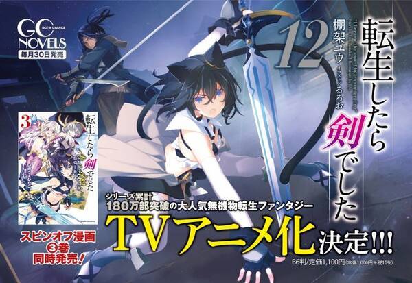 小説 転生したら剣でした テレビアニメ化決定 21年9月24日 エキサイトニュース