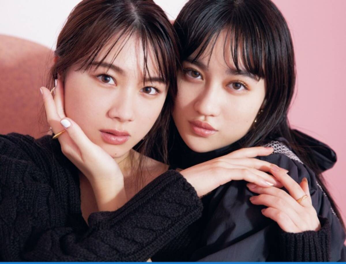 Cancam 専属モデルのアンジュルム 佐々木莉佳子 モーニング娘 21 石田亜佑美との熱い シスターフッド な関係 21年9月29日 エキサイトニュース