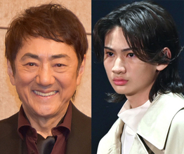 市村優汰、父・市村正親と“ハグ”2ショット「ほんとに仲良し」「よく似てる」　テレビ初の親子共演を回顧