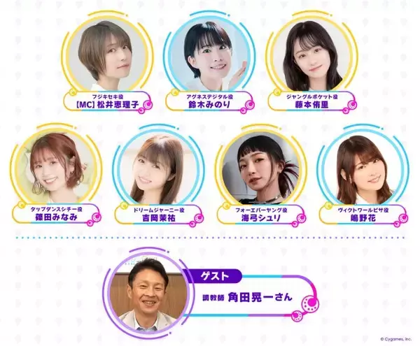 『ウマ娘 ぱかライブTV』角田晃一調教師ゲスト出演！フジキセキとジャングルポケット特集