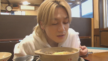 Travis Japan松田元太、“うどん共和国”埼玉のうどん店をアポ無し訪問　日没までに目標10杯「ドラマチックな展開がたくさんありました」