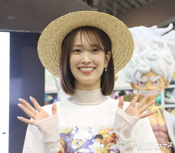 元日向坂46・佐々木久美、麦わら帽子＆ミニスカデニム『ONE PIECE』愛あふれたコーデ披露「ルフィに借りてきました！」