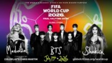 BTS、サッカーW杯決勝戦のハーフタイムショー出演へ「意義深いステージに立てることは大変光栄」　マドンナ、シャキーラと共に出席