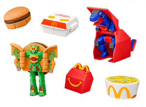 【きょうから】マクドナルド、ハッピーセット第2弾「マクドナルドロボ」　「メガモッサ」「バーガーマン」など全8種