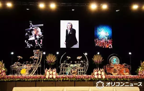 LUNA SEA・真矢さんのお別れ会に1000人が参列　会場には3台のドラムセット