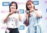 「藤本美貴＆福田麻貴、アイドルは“ハプニングが付きもの”　早着替えで「下ろしてくれる子の勢いがすごくて…」」の画像1