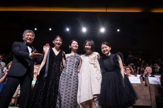 出口夏希＆蒔田彩珠、ベネチアで感涙　『ルックバック』に12分超のスタンディングオベーション