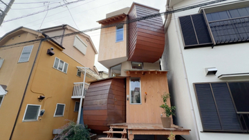 7坪の狭小住宅、1番広い部屋は地下室…ゆとり空間を実現したアイデア【住人十色】