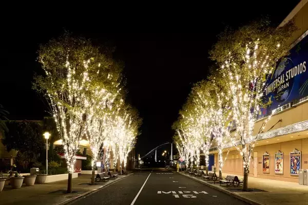 USJ、レストランの廃食油が幻想的な光に　イルミネーション開催に先立ち試験点灯　燃料は100％バイオディーゼル燃料