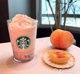「【スタバ新作レポ】異なる表情で春の訪れを感じる…白桃と桜が重なるSAKURAビバレッジ、一足先に飲んできた」の画像1
