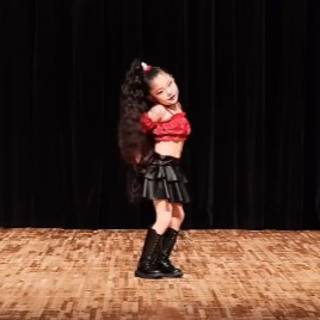 「ホンマに6歳!?」HANA「ROSE」を踊る少女、大人顔負けの表現力に驚き…初コンテストで3位入賞
