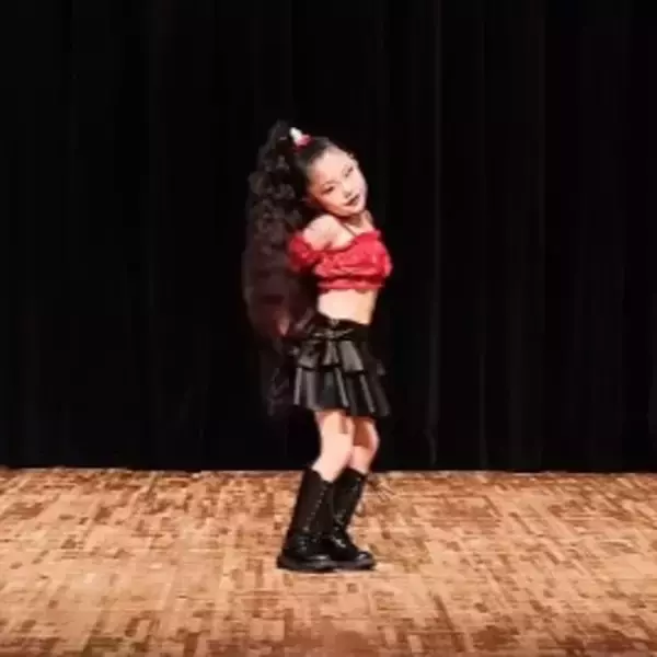 「ホンマに6歳!?」HANA「ROSE」を踊る少女、大人顔負けの表現力に驚き…初コンテストで3位入賞