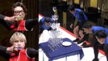 横尾渉＆二階堂高嗣“キスマイ軍”が芸人軍とプレッシャーゲームで対決「アイドルとは何かを見せたい」