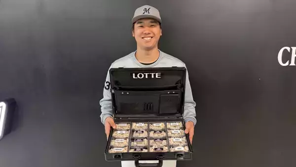 千葉ロッテ、木村優人投手の「プロフェッショナルガム」制作　「これからは“噛む”ことにしっかり取り組もうと思い…」