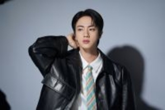 変貌自在なBTS・Jin、“投げキッス”も披露「お気に入りのJinを見つけて」