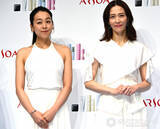 「木村佳乃＆浅田真央、華やかな純白衣装で登場　互いの第一印象を語り合う」の画像1
