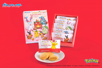 『ポケモンミルクハーバークリスマス』期間限定発売 パッケージにはピカチュウ&イーブイたちが登場