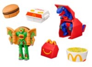 マクドナルド、次回ハッピーセット「マクドナルドロボ」5・15より　「ナゲットロボ」「バーガーマン」など全8種