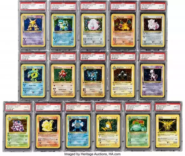 初期ポケモンカード全102枚セット、約1億9955万円で落札　公開販売における最高額を記録で背景説明