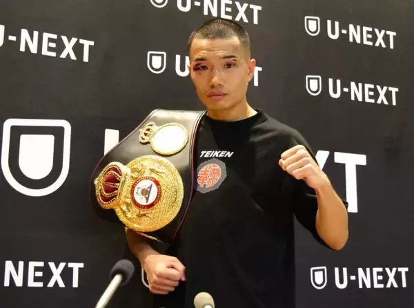 【U-NEXT BOXING.6】増田陸、比嘉大吾との激闘制しWBA世界王座獲得「真のチャンピオンになって、もっと強くなる」