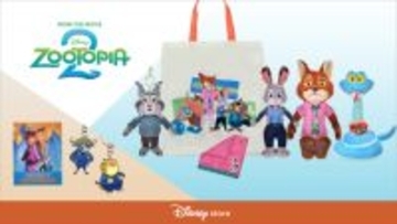 ディズニーストア『ズートピア２』新コレクション11・28発売、山田涼介演じる“パウバート”は争奪戦の予感