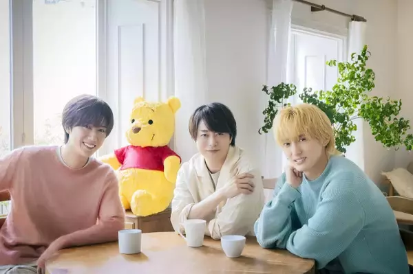 櫻井翔＆Snow Man阿部亮平＆Travis Japan川島如恵留、＜プーさんタイム＞スペシャルアンバサダーに起用　“なんにもしないをする”やさしいひとときを発信