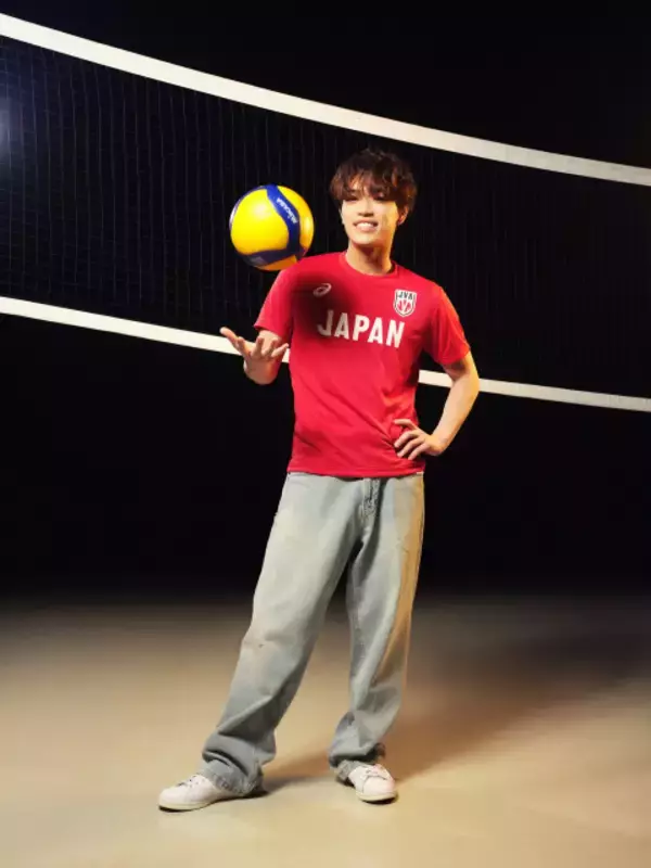 原嘉孝、timeleszをバレーボールのポジションに例えると…？『バレーボールネーションズリーグ2026』“応援サポーター”の大役に燃える