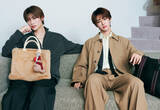 「GENIC・増子敦貴＆雨宮翔、“真逆”バッグの中身公開　増子は“クセ強”アイテム多数」の画像1