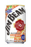 「ジムビーム限定缶、オレンジスカッシュ味登場　”力強い味わい”と”7％の飲みごたえ”に注目」の画像1
