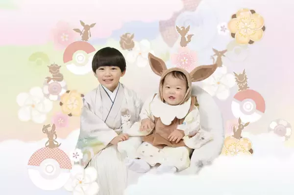 スタジオアリス『ポケモン和装』新作の衣装＆背景発表　歴代伝説が集合！30年の歴史表現