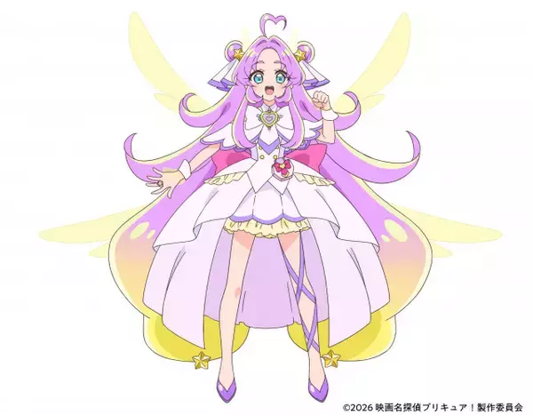 映画『名探偵プリキュア！』フューチャーフォーム解禁　黄金の羽で上品な装い！TV版の新フォーム発表