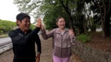 ゆうちゃみ、“公務員ランナー”川内優輝とランニング　BSテレ東で新番組『ランナーズサロン』放送