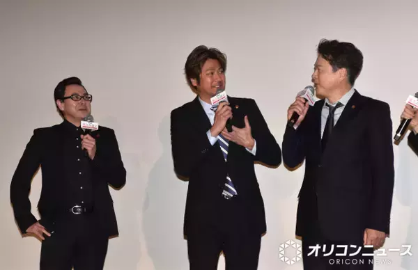 速水もこみち、ノープラン舞台あいさつ説　田中哲司＆鈴木浩介からツッコまれて大慌てに