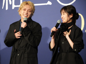 なにわ男子・西畑大吾＆福本莉子、泉谷星奈の発言に胸キュン「心がぽかぽかします」