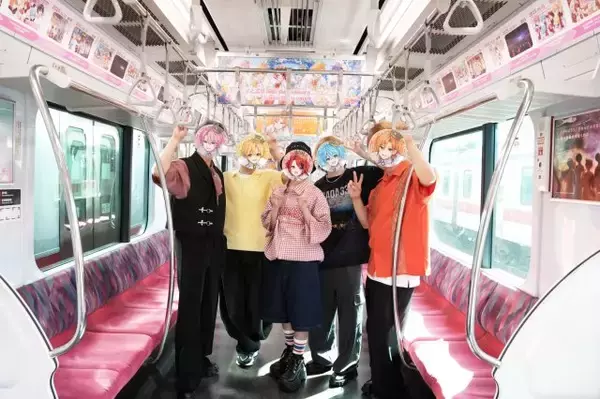 すとぷり、結成10周年で初のトレインジャック　東横線10両が“10周年ミュージアム”に