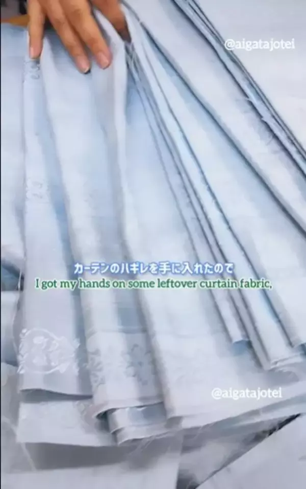 プロがカーテンで18世紀の貴族ドレスを作ってみたら…圧巻の手仕事に「これは眼福！」「まるで“スカーレット”！」