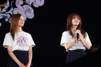 乃木坂46菅原咲月、14周年ライブで“4代目キャプテン”就任発表　梅澤美波から涙の継承「グループを守っていく覚悟があります」【スピーチ全文】