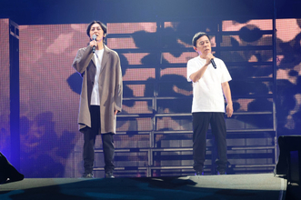 【ナイナイ歌謡祭】君と出会えてよかった…ナイナイ「スタンドバイミー」歌唱　岡村はギター弾き語りで「チェリー」