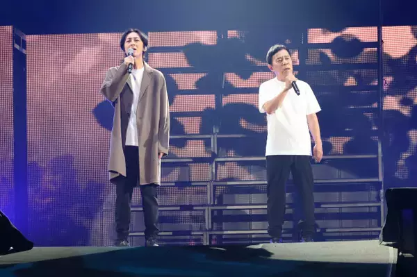 【ナイナイ歌謡祭】君と出会えてよかった…ナイナイ「スタンドバイミー」歌唱　岡村はギター弾き語りで「チェリー」