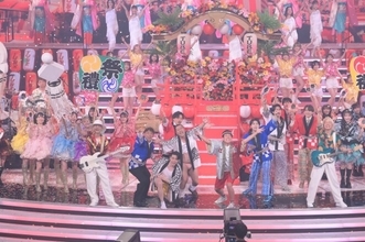 【紅白】M!LK・塩崎太智、TUBEに負けない熱いパフォーマンス　佐野勇斗に止められる「荒ぶりすぎて」「塩崎太智が塩崎太智をしすぎてる」