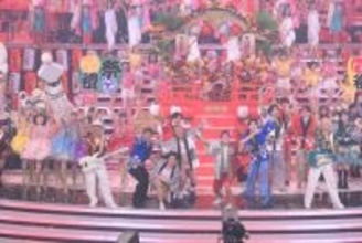 【紅白】M!LK・塩崎太智、TUBEに負けない熱いパフォーマンス　佐野勇斗に止められる「荒ぶりすぎて」「塩崎太智が塩崎太智をしすぎてる」