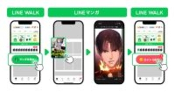 「マンガ」読むだけでポイ活　「LINEマンガ」と「LINE WALK」連携機能が開始、コイン2倍キャンペーンも