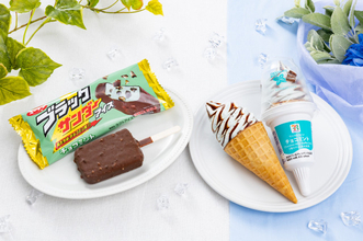セブン-イレブンにチョコミントアイス2品が登場　爽快感とパリパリ＆ゴリゴリ食感が楽しめる