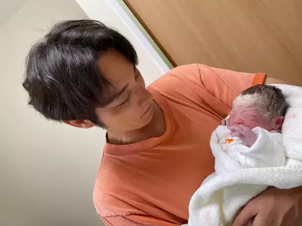 大前りょうすけ、第2子女児誕生を発表　妻は松原朋美アナ「きのう大前家に第2子が“爆誕”致しました」