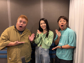 “意外な組み合わせ”の新ラジオ番組『ガチャ音！』開始へ　田中あいみ×お笑いコンビ・響が初対面