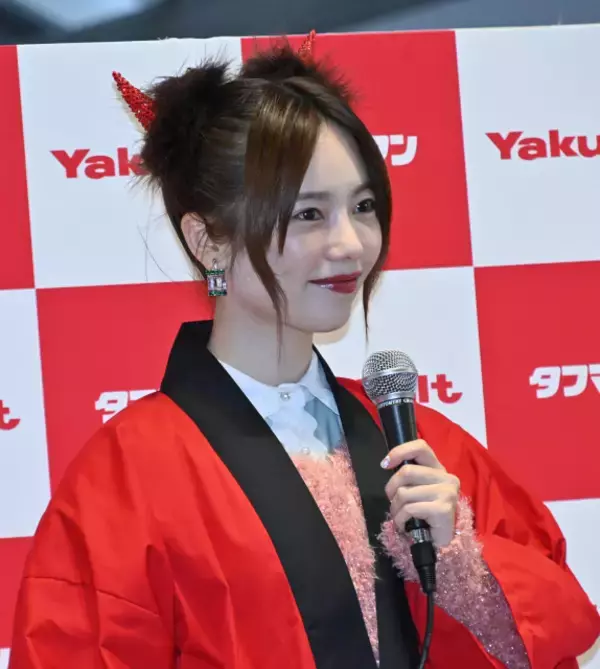 島崎遥香、鬼になって登場に渋谷ざわつく「かわいい！」 塩対応では 