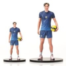 高橋藍、高精度の立体フィギュア製作　髪型、表情、筋肉を丁寧に造形