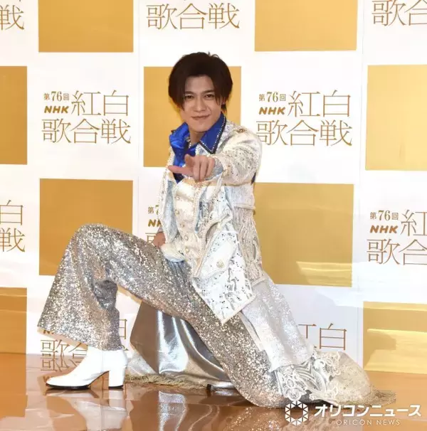 【紅白リハ】新浜レオン、“膝スラ”で猛アピール　三山ひろし伝授のけん玉のコツも“膝”「僕は使えるほう」